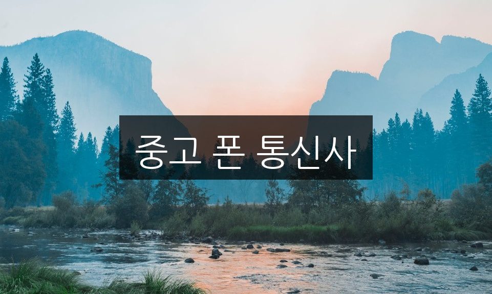 중고 폰 통신사 초보자도 쉽게 따라하는 5단계 가이드