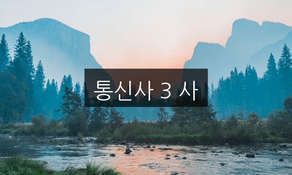 통신사 3 사, 선택이 어려운 요금제 완벽 정리