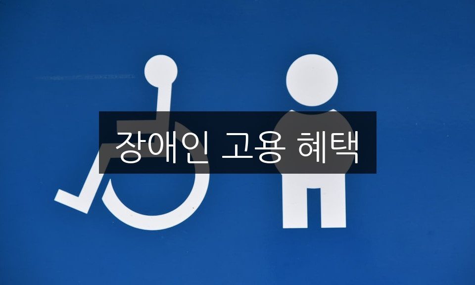 장애인 고용 혜택, 알아야 할 5가지 필수 정보