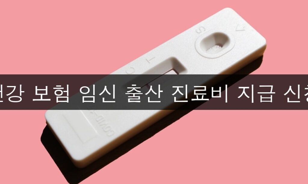건강 보험 임신 출산 진료비 지급 신청, 꼭 알아야 할 절차