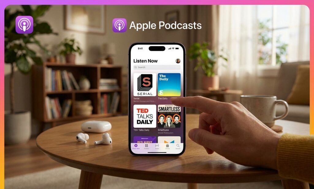 Apple Podcasts iOS 앱
