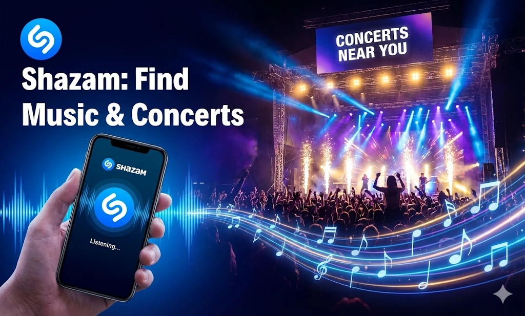 Shazam- Find Music & Concerts