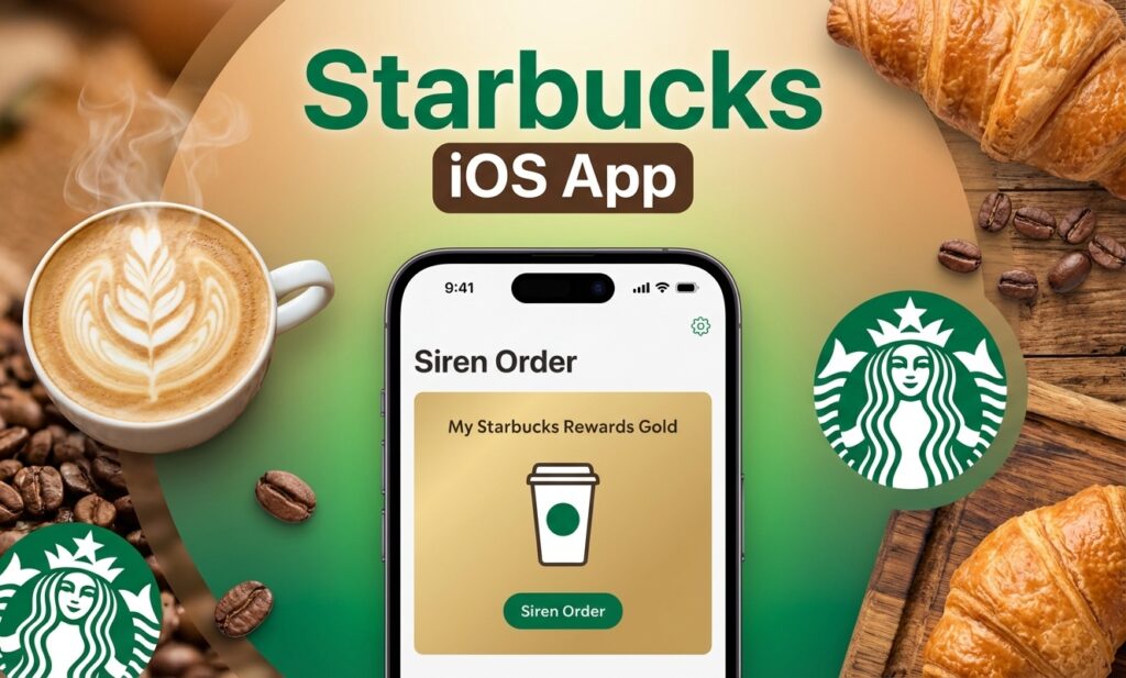 Starbucks iOS app