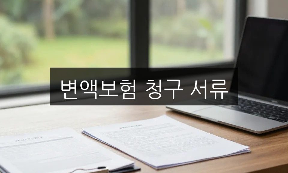 변액보험 청구 서류, 생명보험사별 준비 방법 완벽 정리