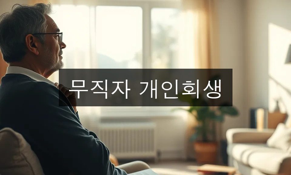 무직자 개인회생 신청자격과 승인받는 핵심 조건 완벽 정리
