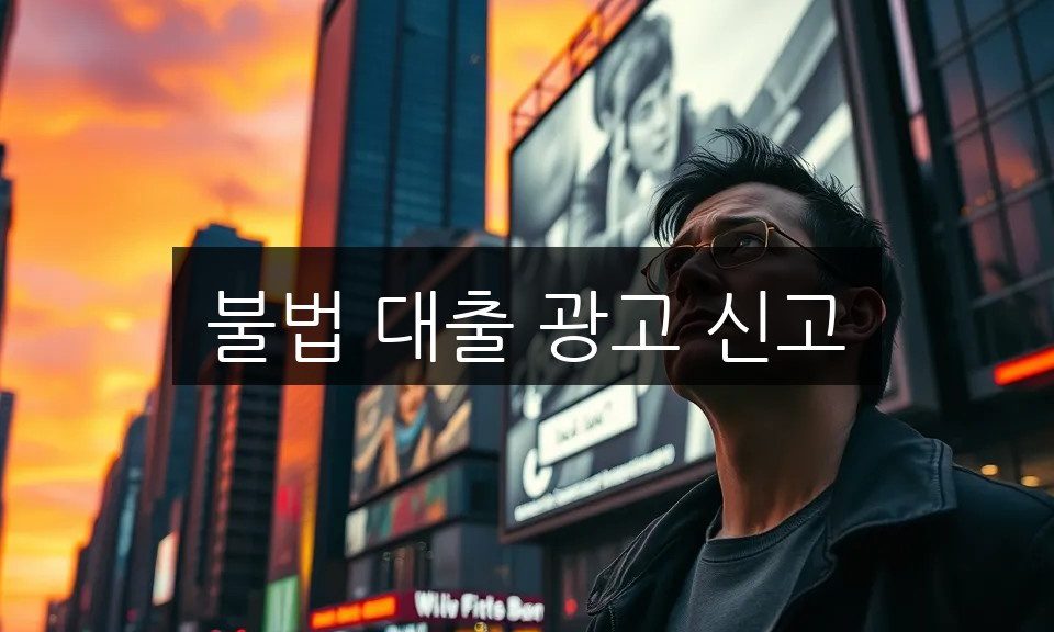 불법 대출 광고 신고 방법과 포상금 받는 완벽 가이드