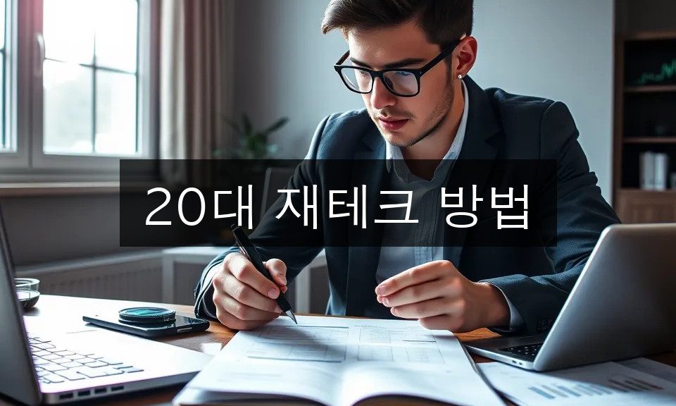20대 재테크 방법, 주식 포트폴리오 구성부터 저축 비율까지