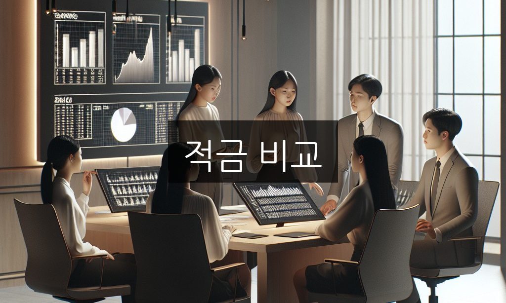 적금 비교 금리 높은 곳 찾는 핵심 조건 총정리