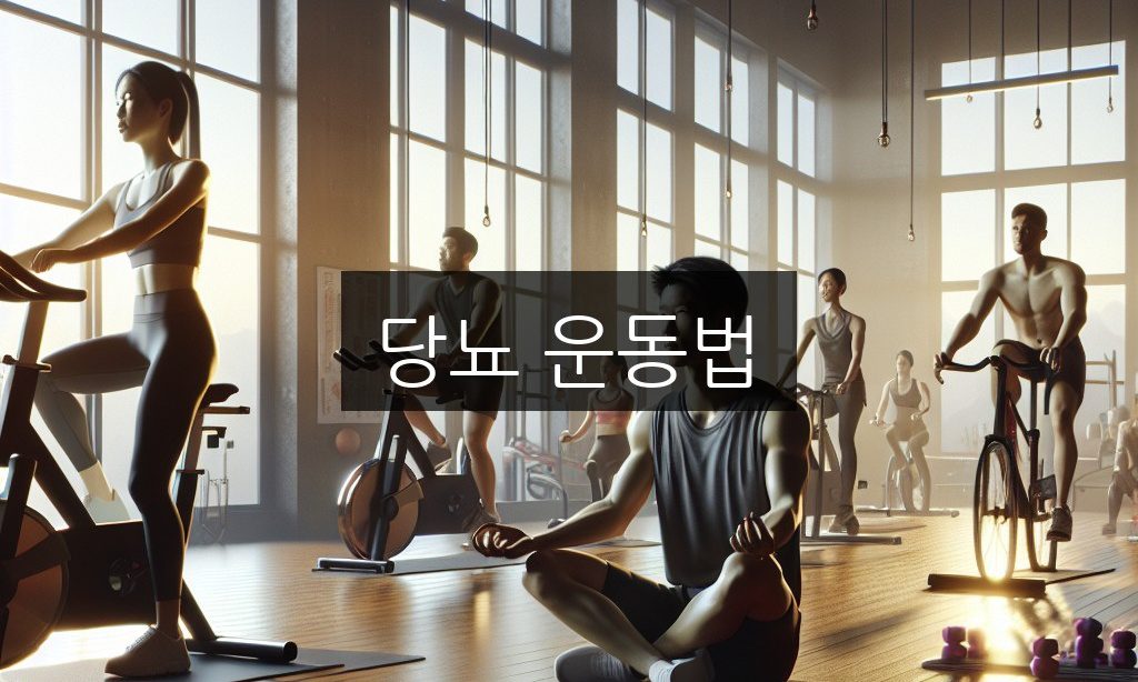 당뇨 운동법, 실내에서도 혈당 잡는 근력운동 루틴