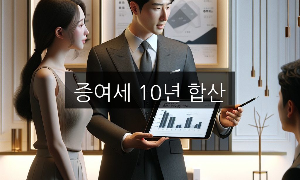 증여세 10년 합산 기준과 5000만원 면제 한도 총정리