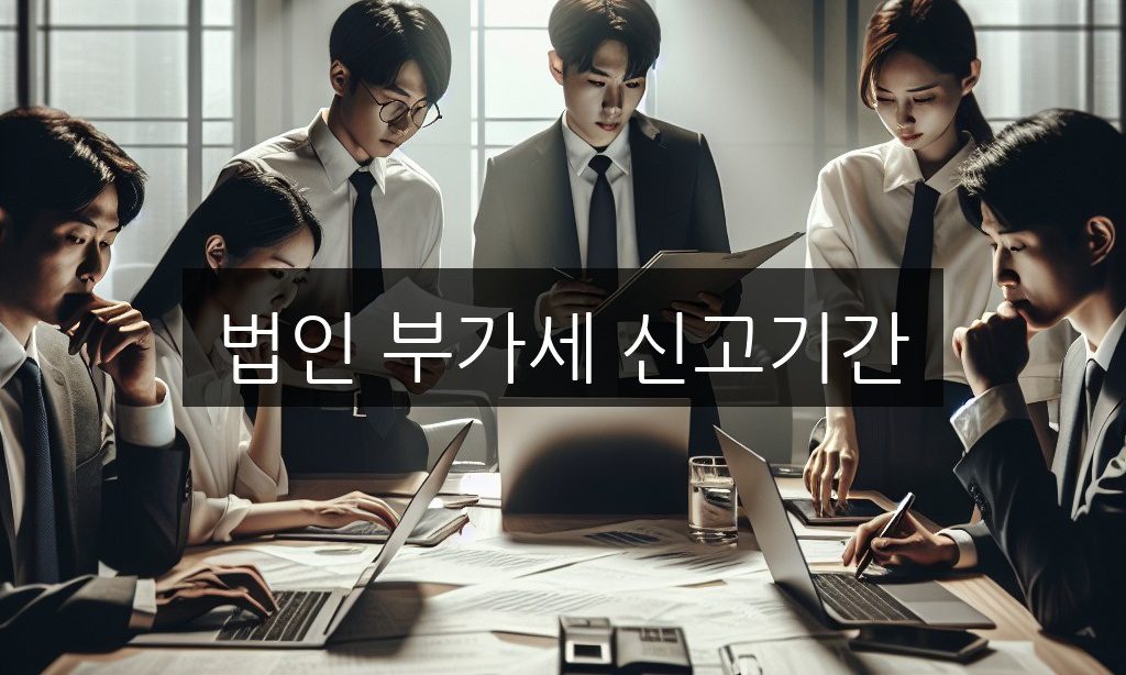 법인 부가세 신고기간 놓치면 가산세, 홈택스 셀프 신고 완벽 가이드