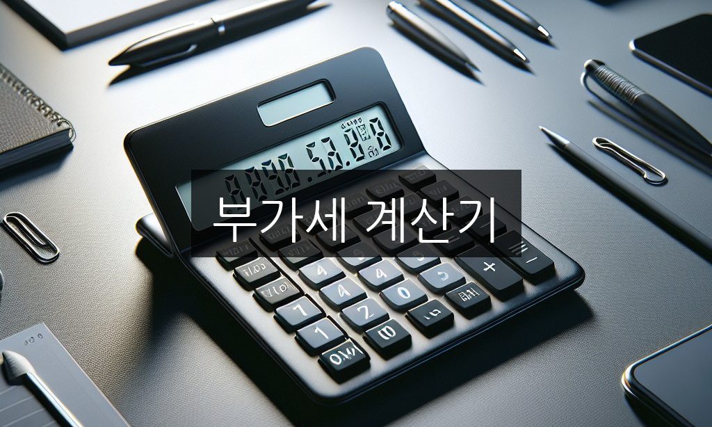 부가세 계산기 활용법, 세금 절약 핵심 정리