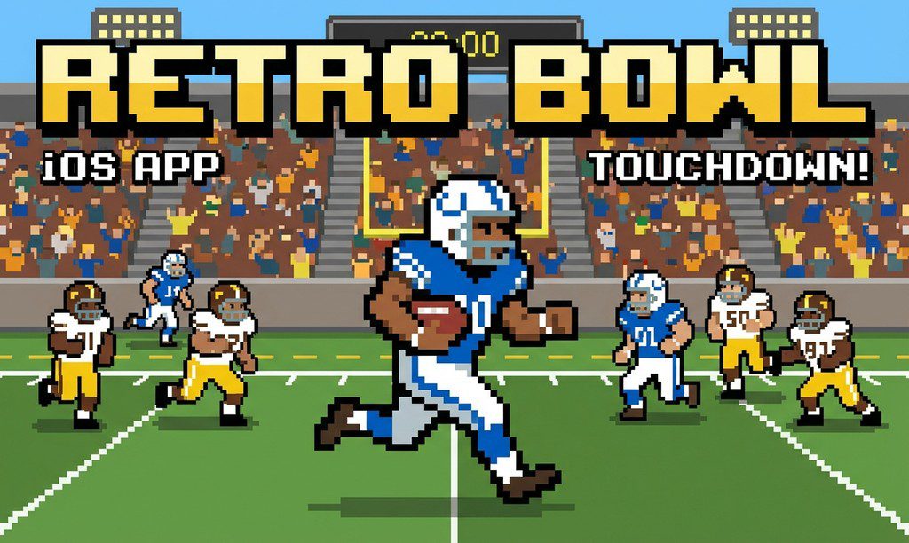 Retro Bowl – 인기 급상승 (iOS 앱 평점 4.8, 리뷰 915,649)