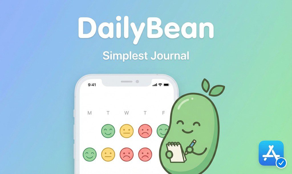 DailyBean – simplest journal – 인기 급상승 (iOS 앱 평점 4.8, 리뷰 67,378)
