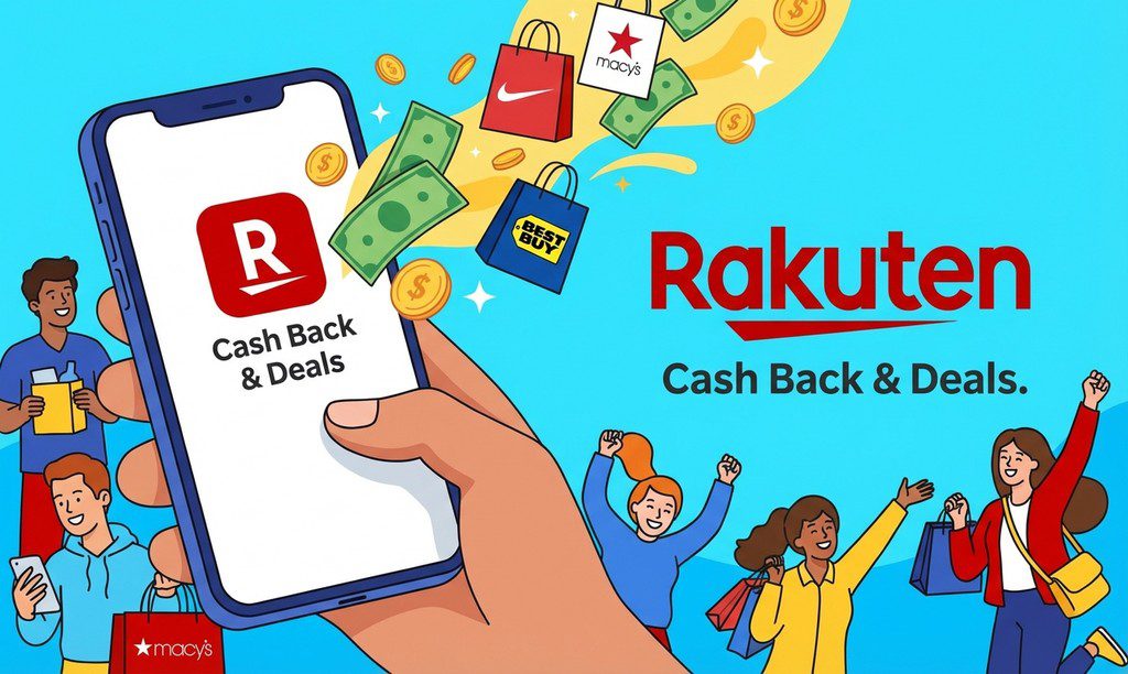 Rakuten: Cash Back & Deals – 인기 급상승 (iOS 앱 평점 4.8, 리뷰 361,120)