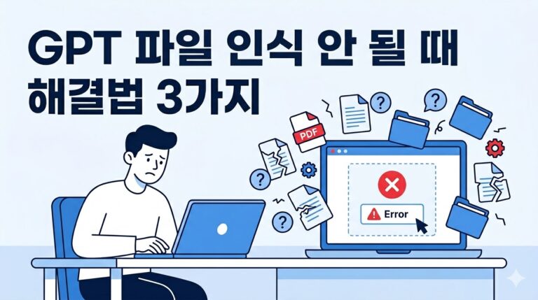 GPT 파일 인식 안 될 때 해결법