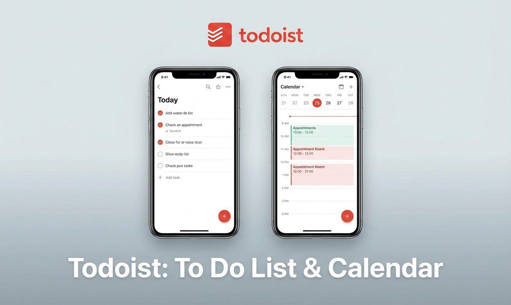 Todoist: To Do List & Calendar: Productivity – 인기 급상승 (iOS 앱 평점 4.8, 리뷰 122,366)