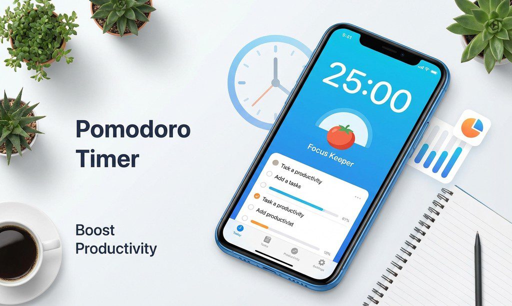Focus Keeper – Pomodoro Timer: Productivity – 인기 급상승 (iOS 앱 평점 4.8, 리뷰 30,953)