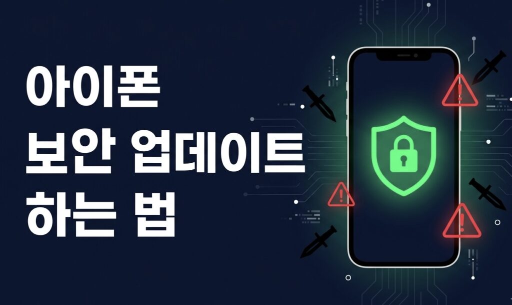 아이폰 보안 업데이트 하는 법