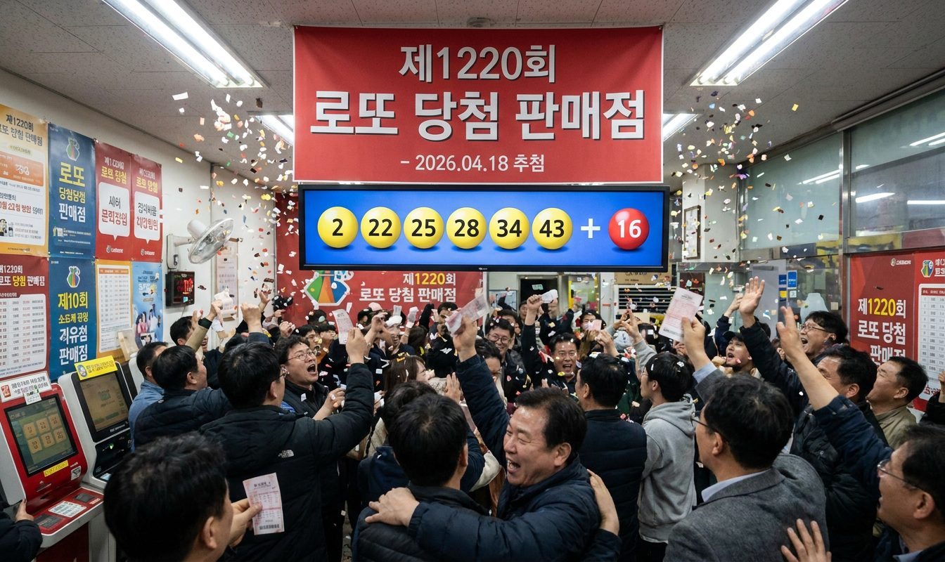 1220회 로또 당첨 판매점 명당 위치 안내