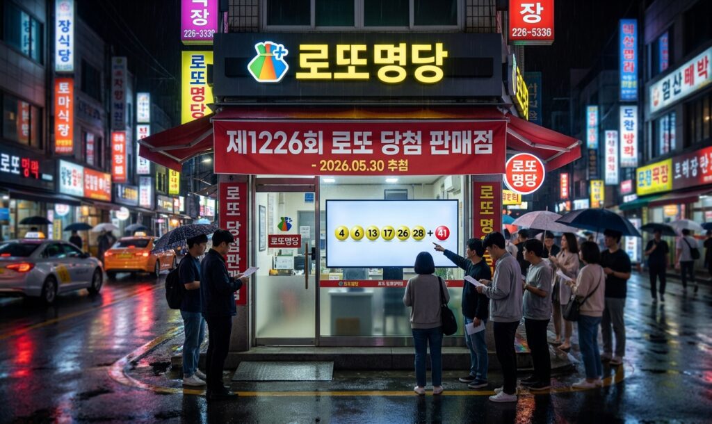 1226회 로또 명당 당첨 판매점