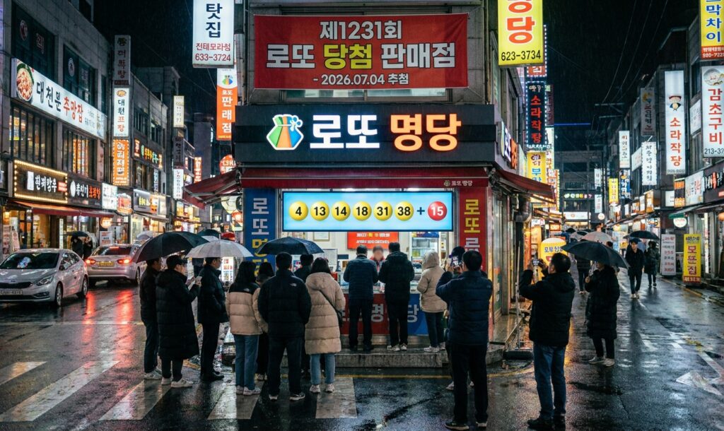 1231회 로또 명당 당첨 판매점